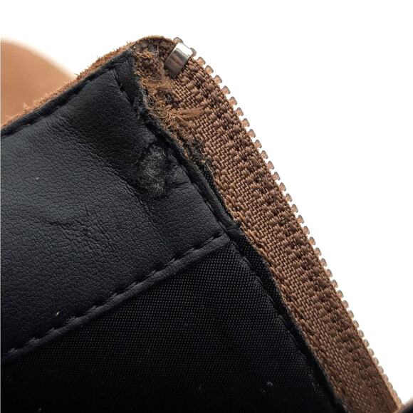 Aerosoles Cerros Ankle Boots Women's Side Zip Mocha Suede Size US9M EU39.5 - Picture 12 of 14